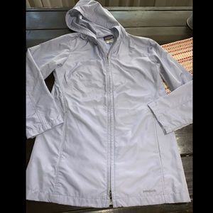 Patagonia lavender zip up jacket Sz 12